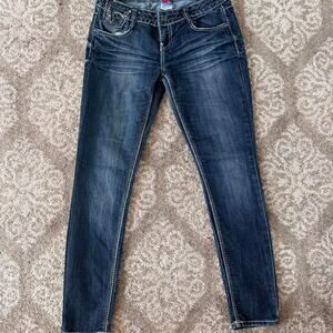 Bongo dark wash skinny jeans